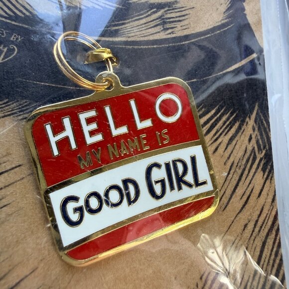 Primitives By Kathy Pet Charms Fur Kid & Good Girl Metal & Enamel Set - Picture 3 of 4